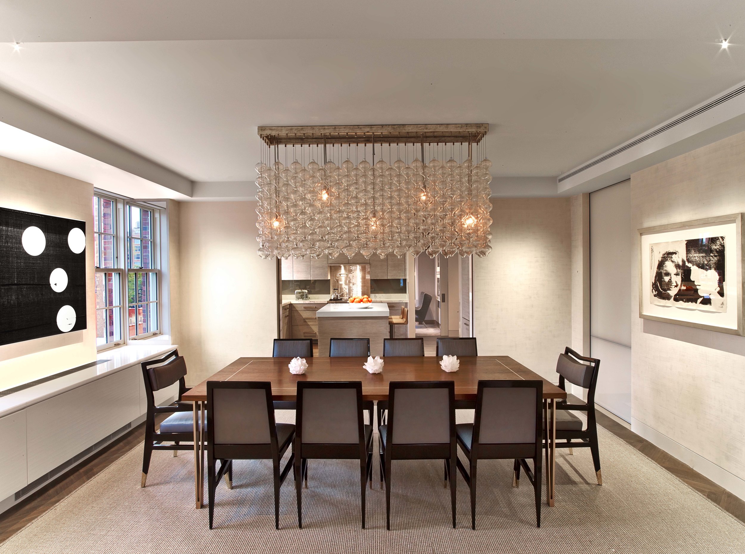 West Village Pied-a-Terre Dining Room