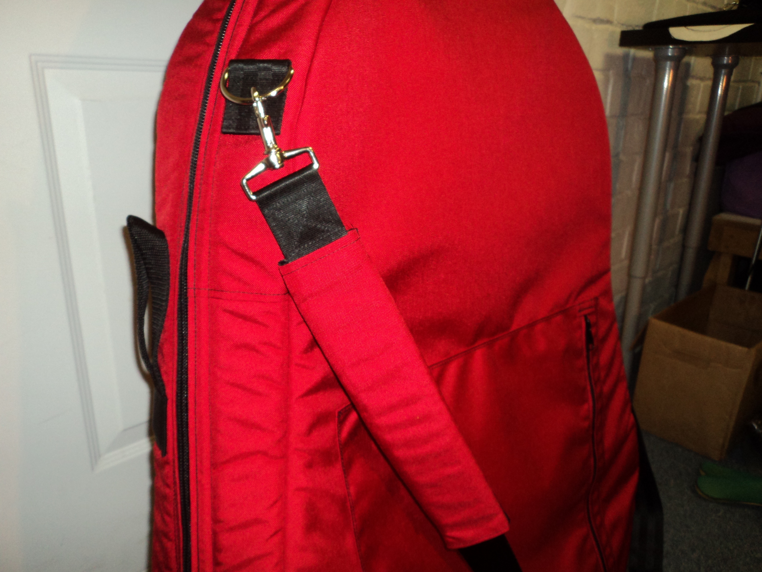 Padded Back-Pack Straps & Back pocket