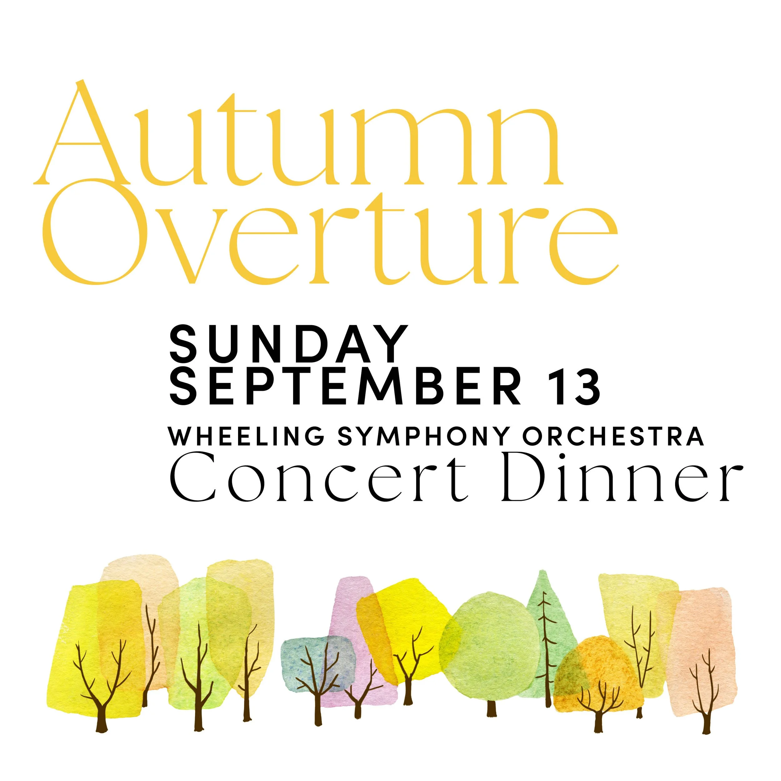 Autumn Overture: WSO Symphony Dinner