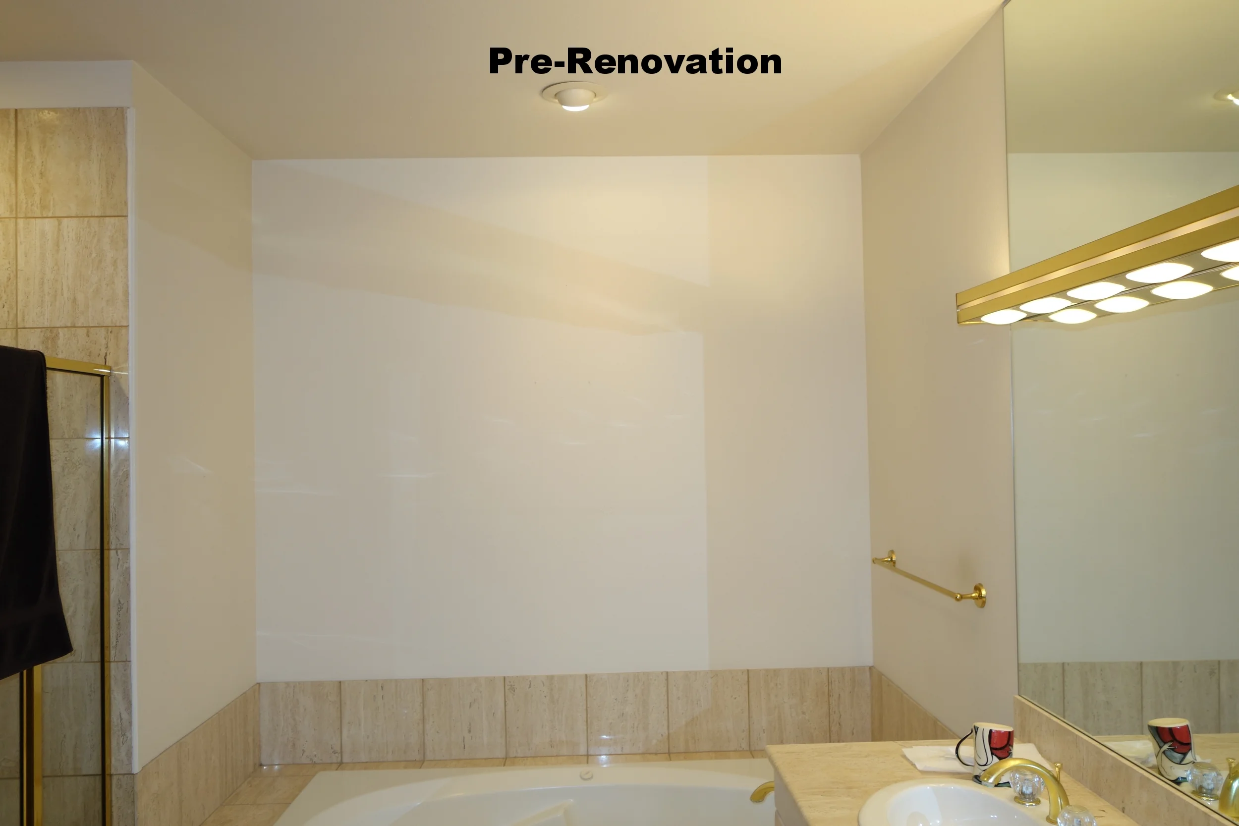 Bathroom: Pre-renovation