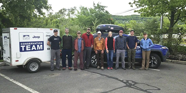 The Access Fund Conservation Team Visits Ragged Mountain