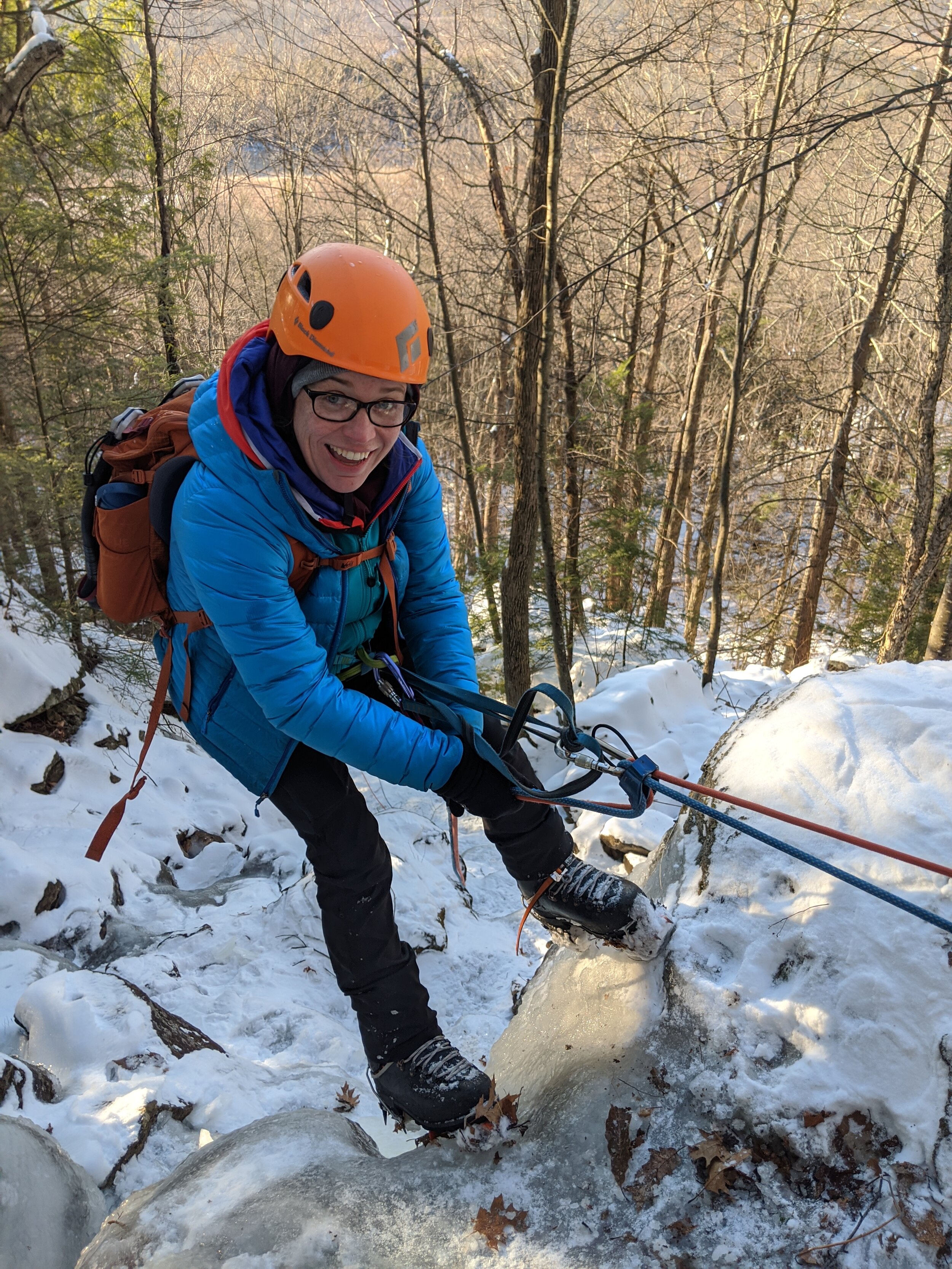 On Belay:  Climbing and Allyship for BLM