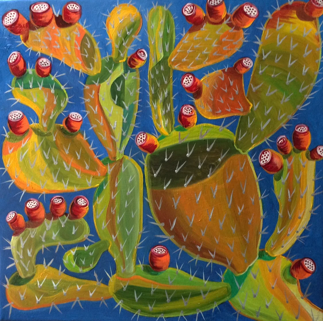 Prickly Pear or Kermit the Frog?