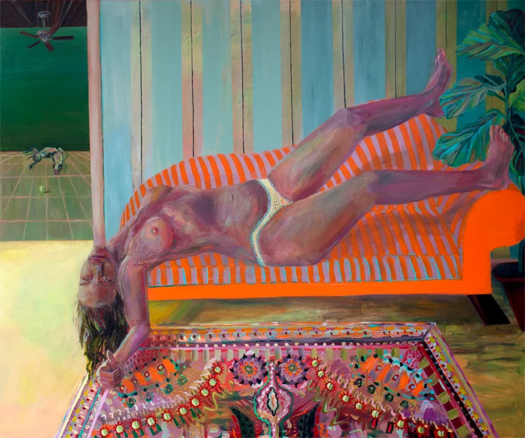 All's Good , acrylic on panel, 40 x 48 inches, 2016