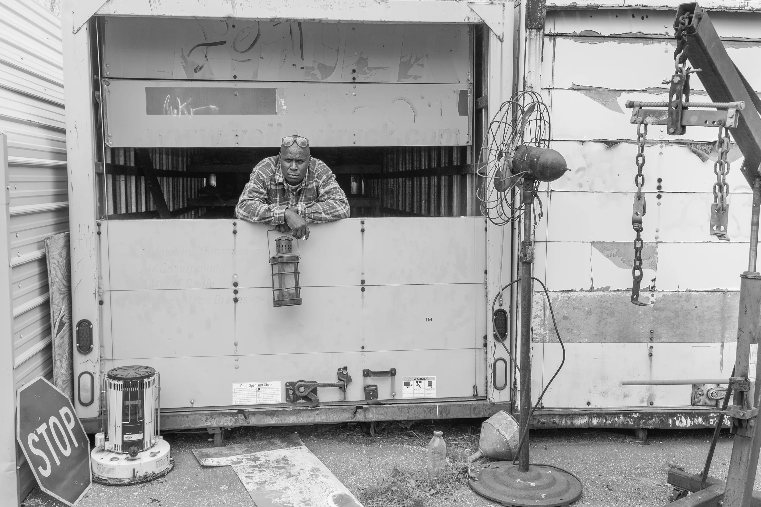 Salvage Yard, 13”x19”, Gelatin Silver Print, 2015