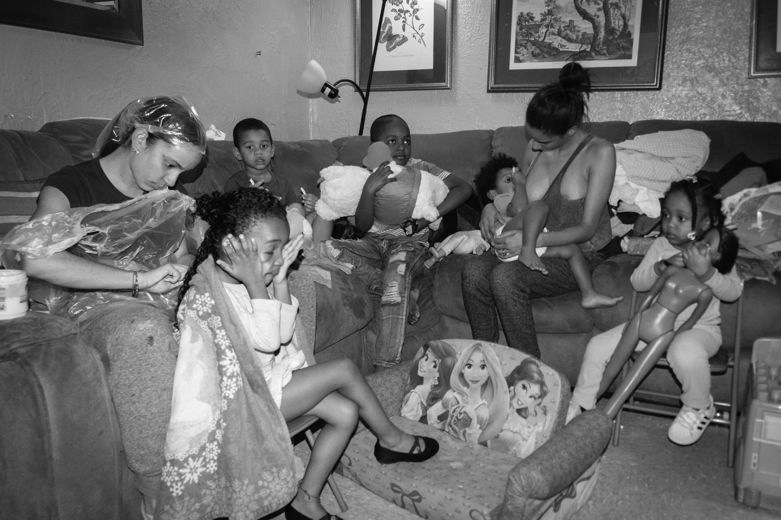 Living Room: Lice, 20”x26”, Gelatin Silver Print, 2015