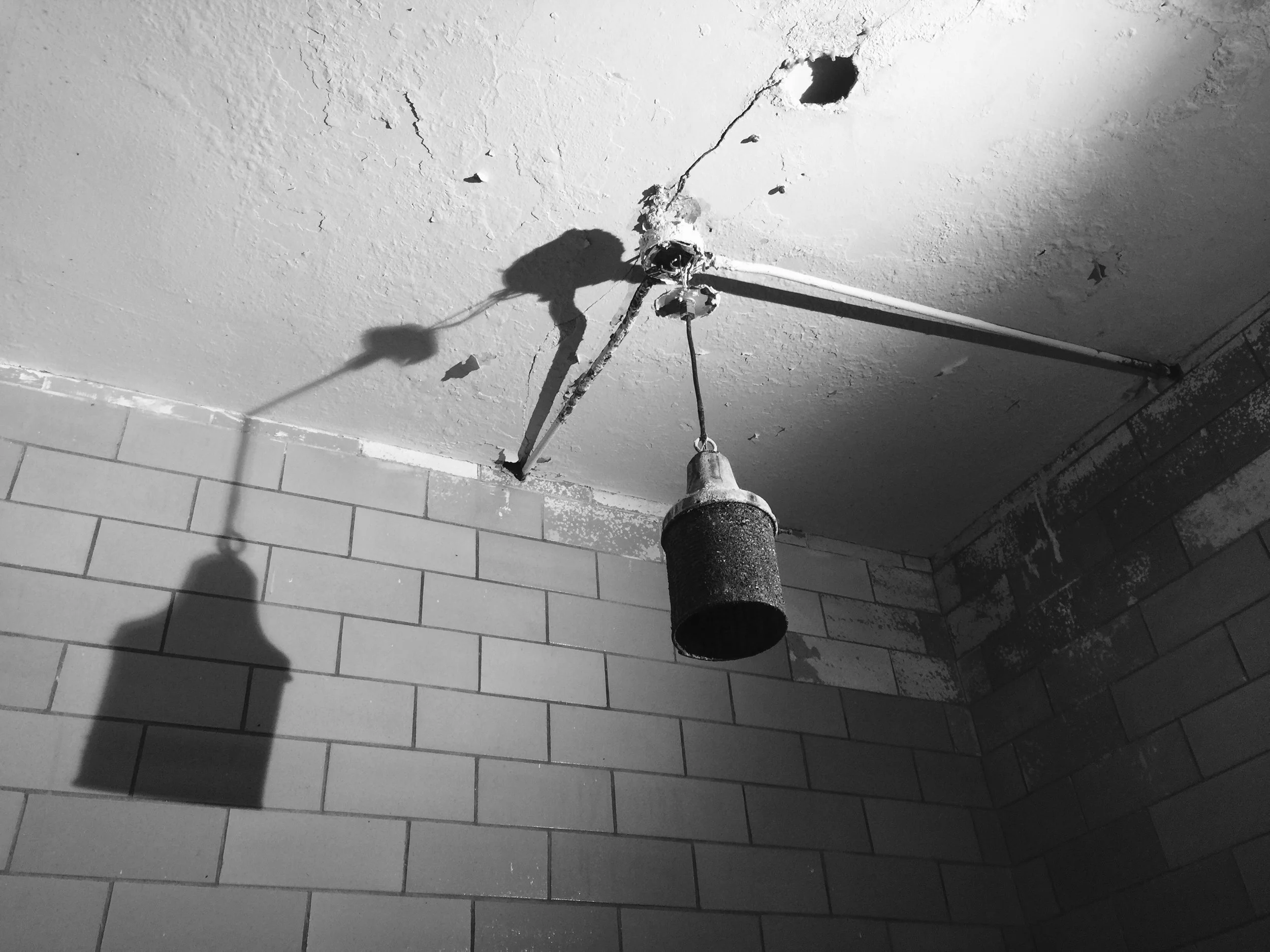 Light Fixture, 16”x21”, Gelatin Silver Print, 2013