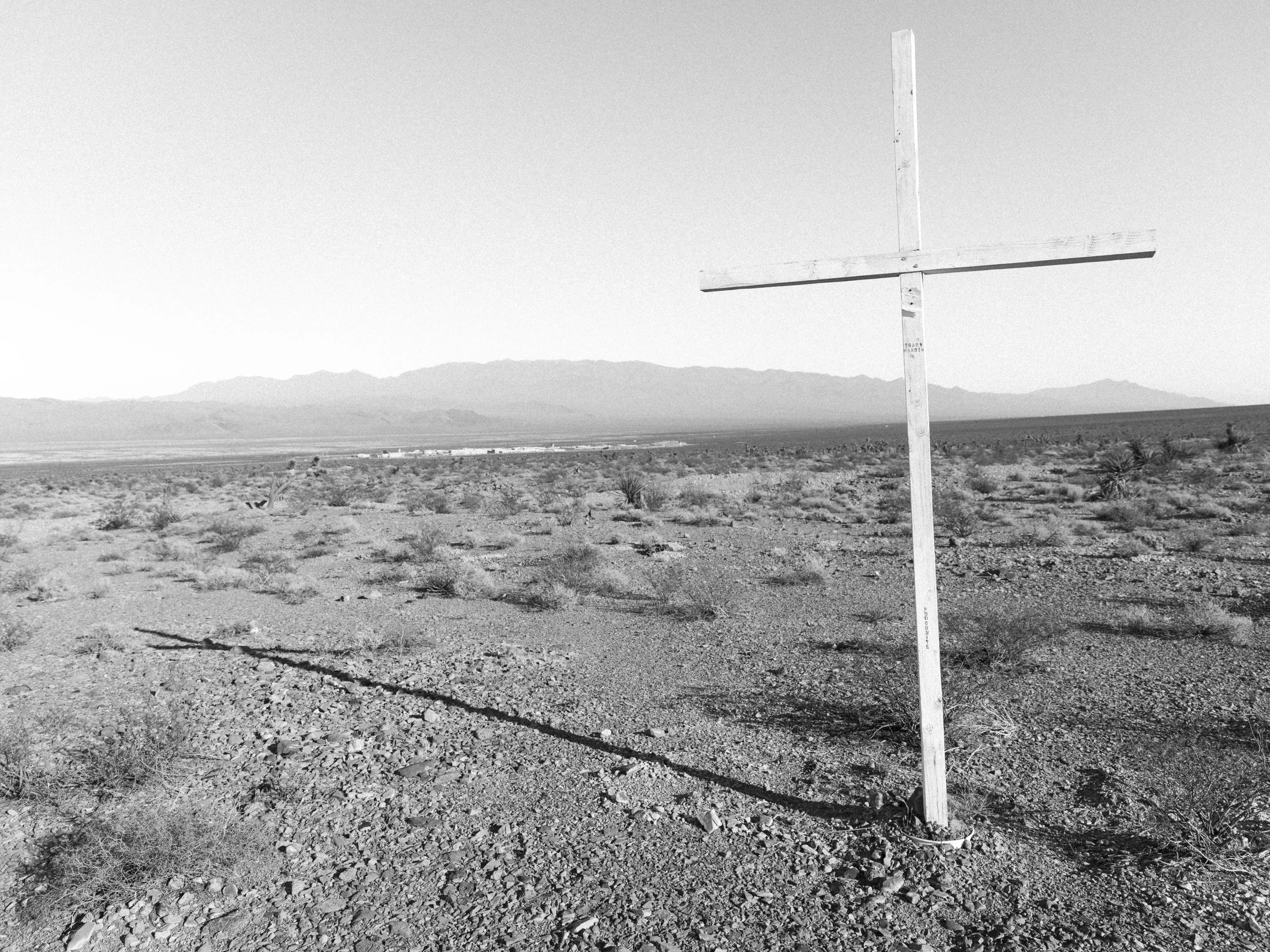 Prison Cross, 20”x26”, Gelatin Silver Print, 2019