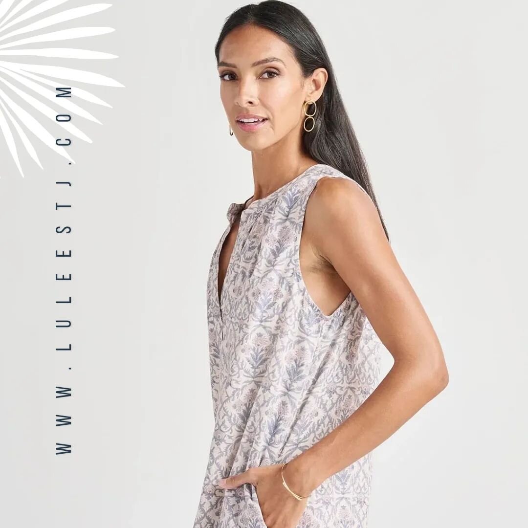 -:- N E W -:- Lightweight &amp; versatile you'll want to throw this perfect-for-spring dress on for everything on your agenda from here into summer.

Need a cover-up for beach days? ✔ 

A vacation dress? ✔

A quick market run look? ✔

Plus, the on-se