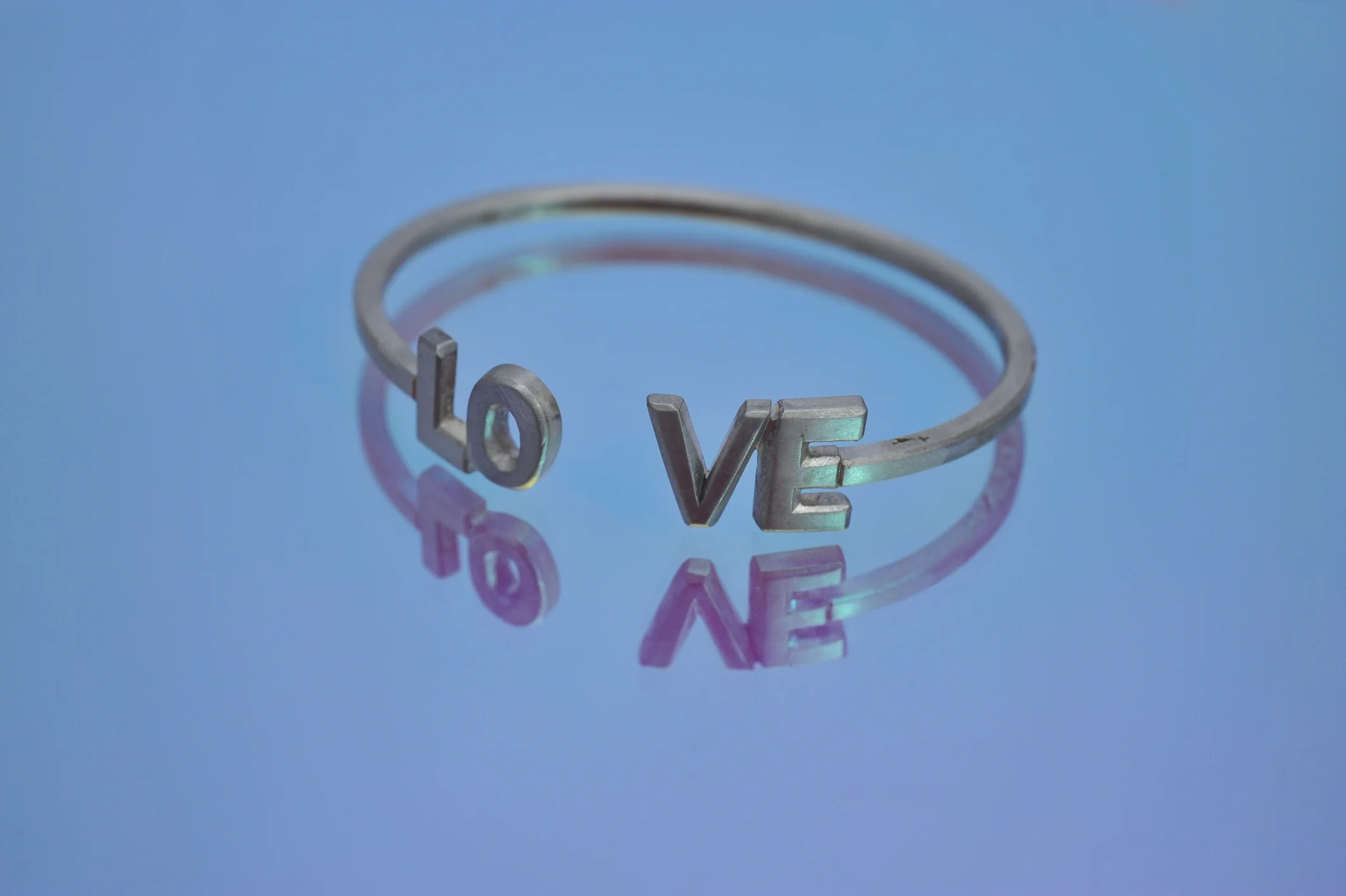 L.R.F Love Bangle by Sebastian Schaub for enSoie
