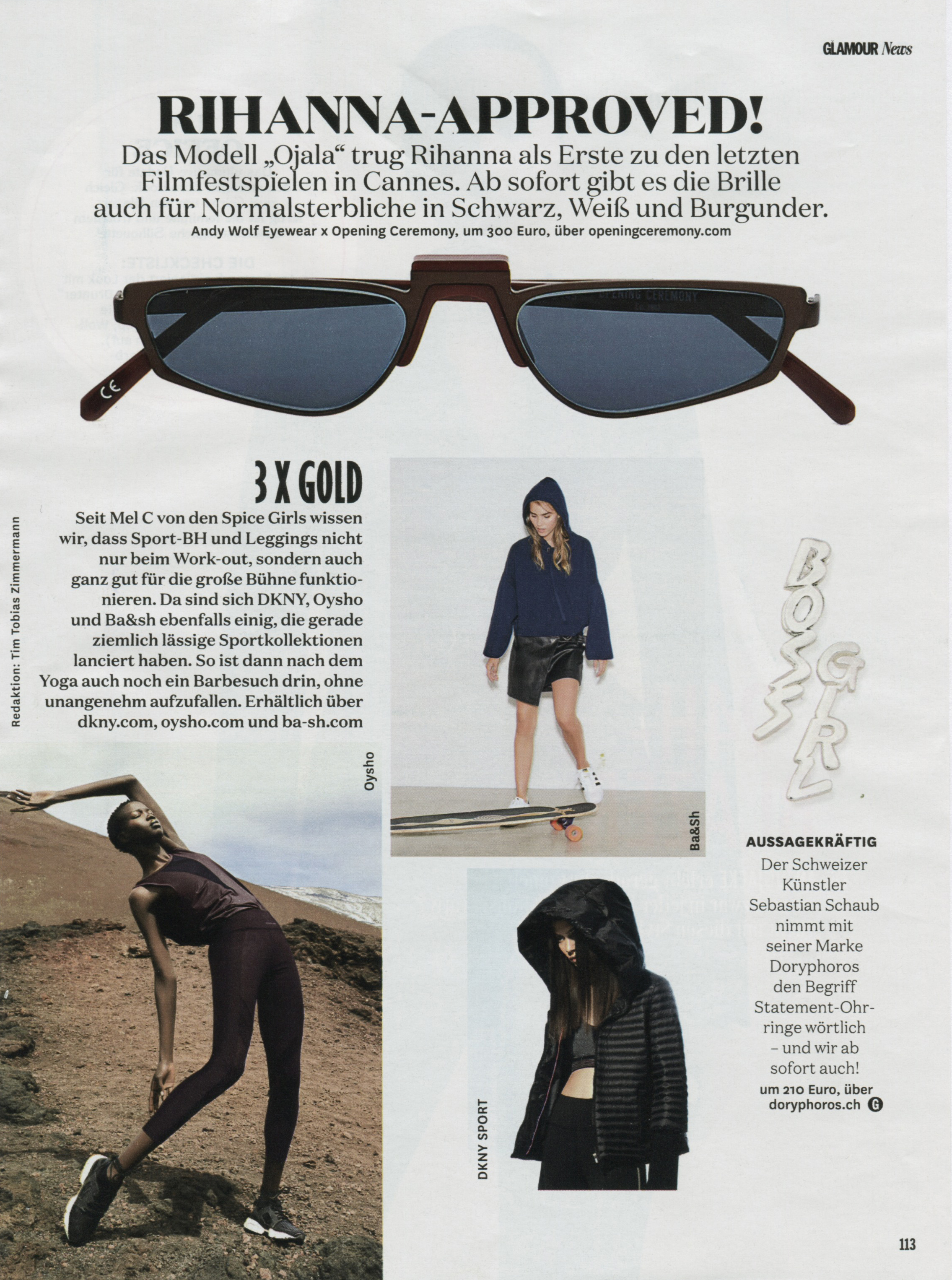 GLAMOUR GERMANY BOSS, GIRL!