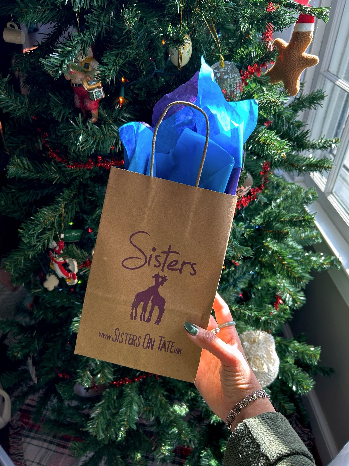 Today, hundreds of you opened your little brown Sisters bags that were under your trees, and that just blows us away. It&rsquo;s incredible to think about. We&rsquo;re so grateful and happy that you chose us to be a tiny part of your holiday season. 