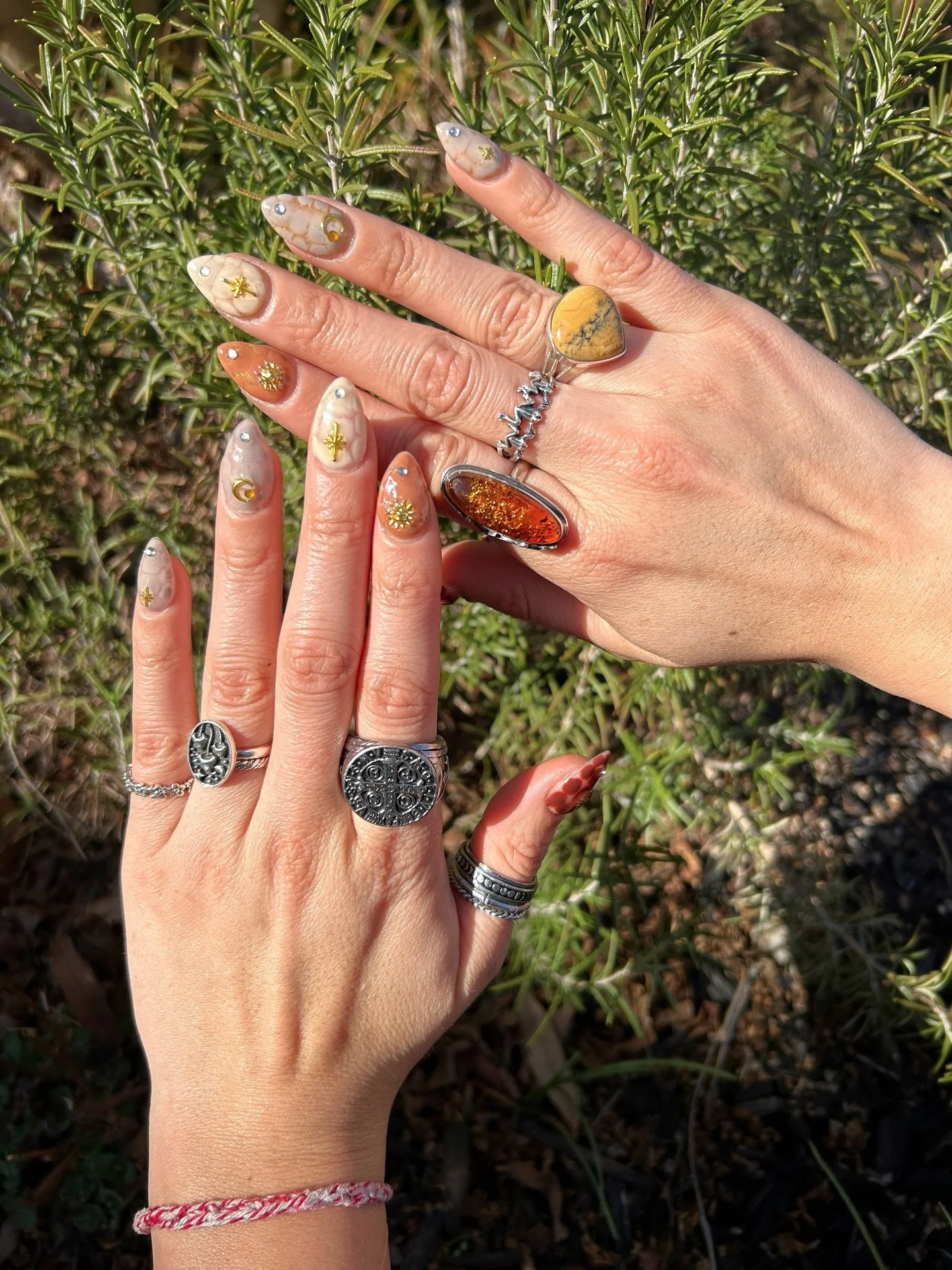 A good manicure 💅🏼 AND amazing stack of rings?? 🤩The ultimate combo. Stop by today and look through all  30+ ring trays we have to fine YOUR perfect stack.