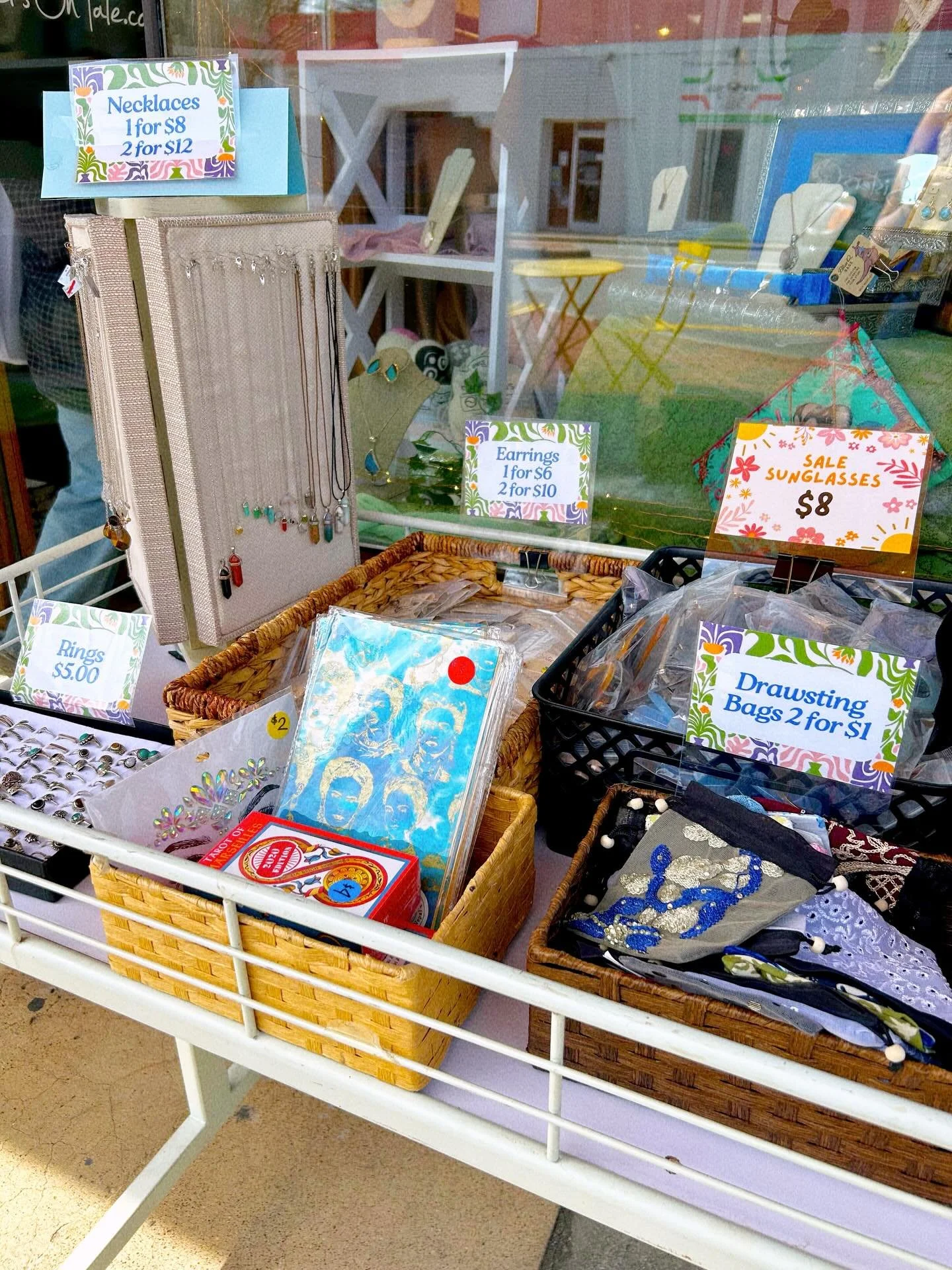 We&rsquo;re having a sidewalk sale!! Come soak up the sunshine and dig through the sale goodies out front, plus get 15% off today with a student or faculty ID! ☀️✨