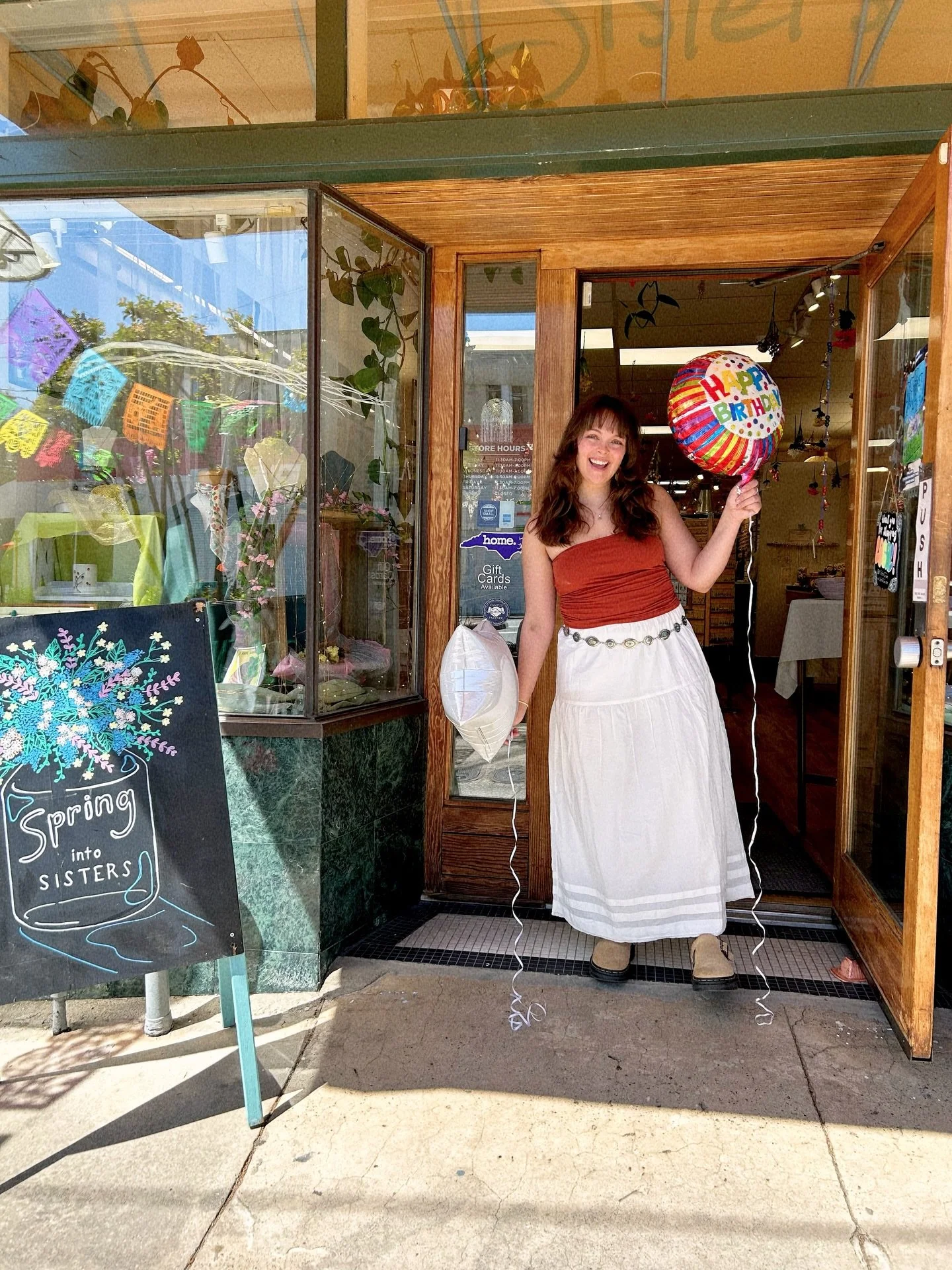 We&rsquo;re gearing up for our birthday celebration starting this coming Monday, and we&rsquo;re so excited!

But first, tomorrow is @tatestmarket ! Come join us from 12&ndash;3 PM for a day of shopping local. There will be 25+ local artists set up i