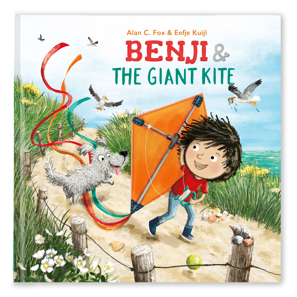Benji and the giant kite
