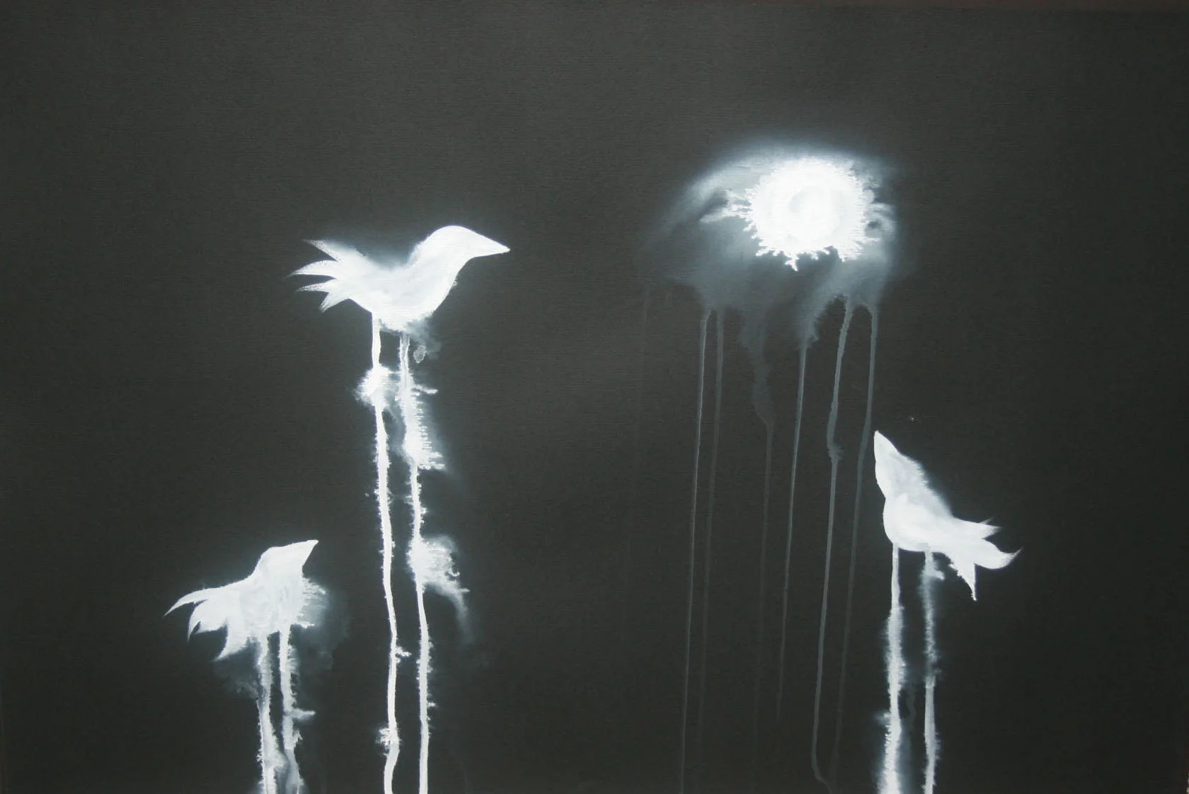 Ravens and the Moon
