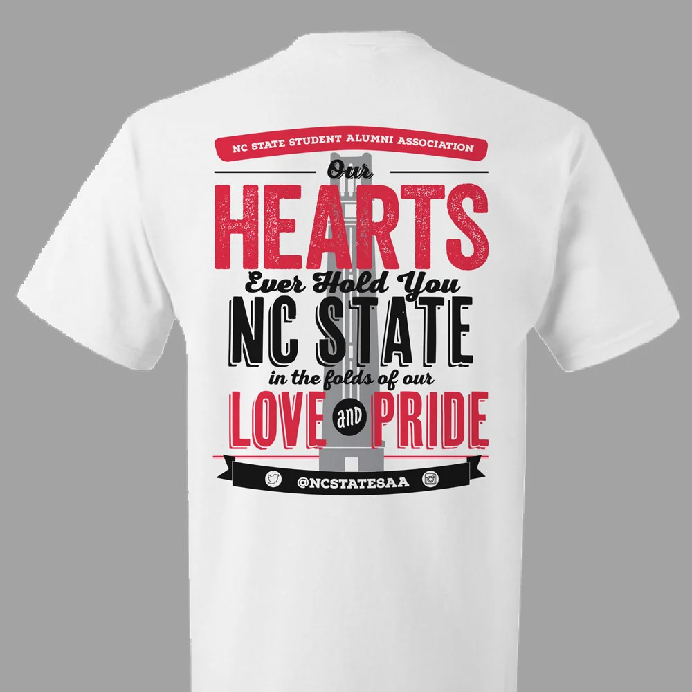 Student Alumni Association White Member T-shirt