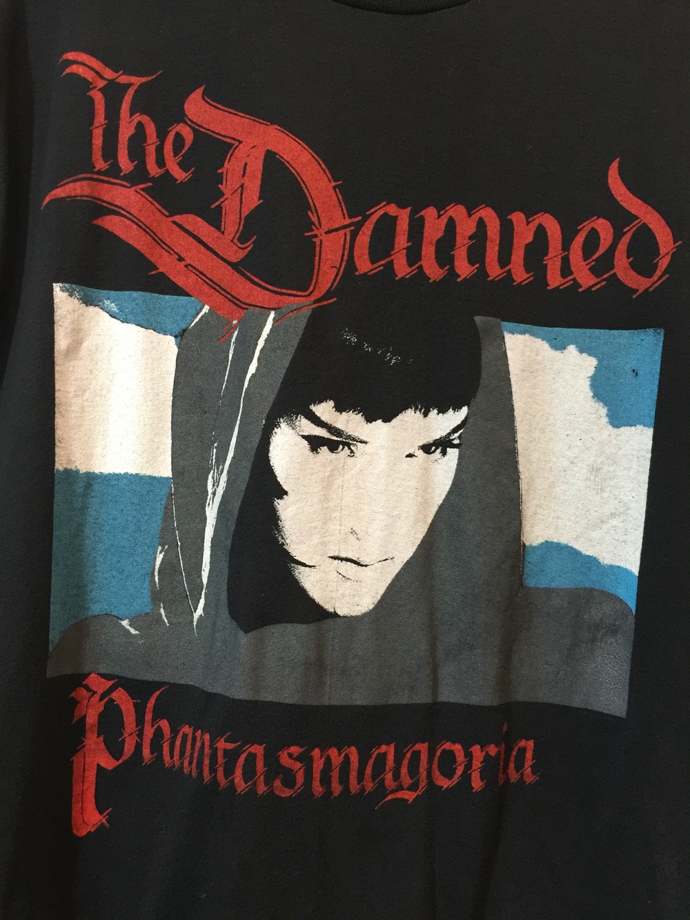 Authentic 1980s Vintage The Damned T-Shirt — Sin Is Pretty