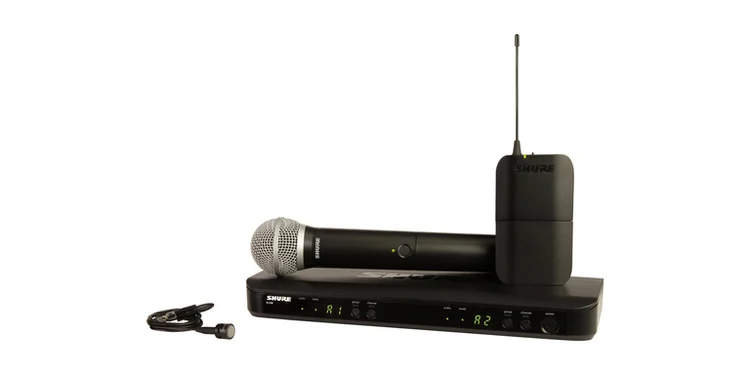 SHURE BLX88 DUAL WIRELESS MIC SYSTEM