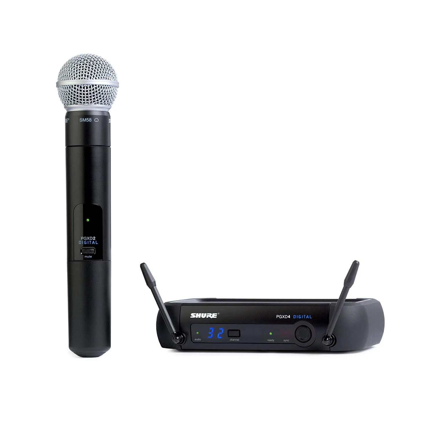 SHURE PGXD24/SM58 DIGITAL WIRELESS HANDHELD MICROPHONE SYSTEM