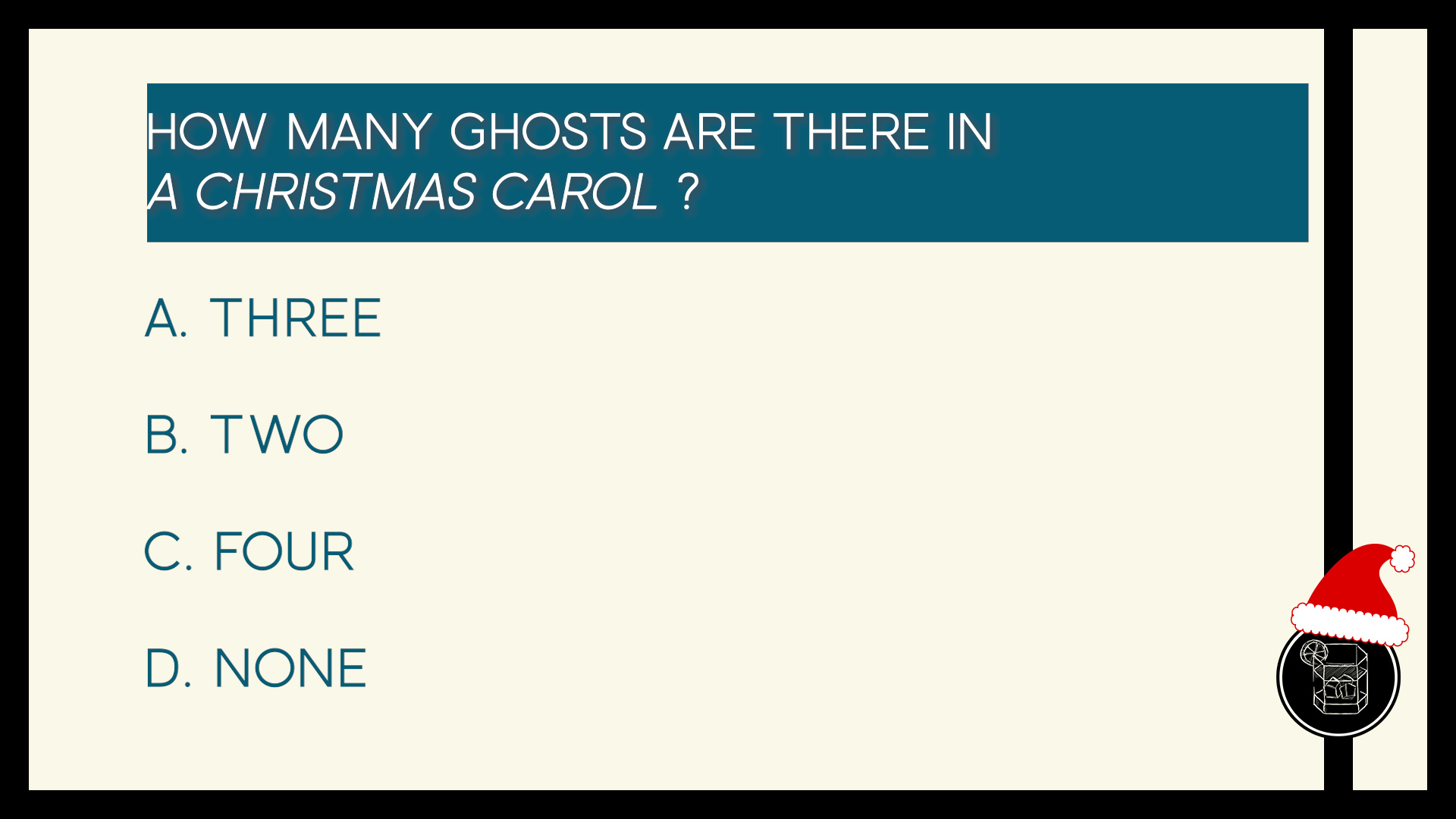 How many ghosts are there in A Christmas Carol ?