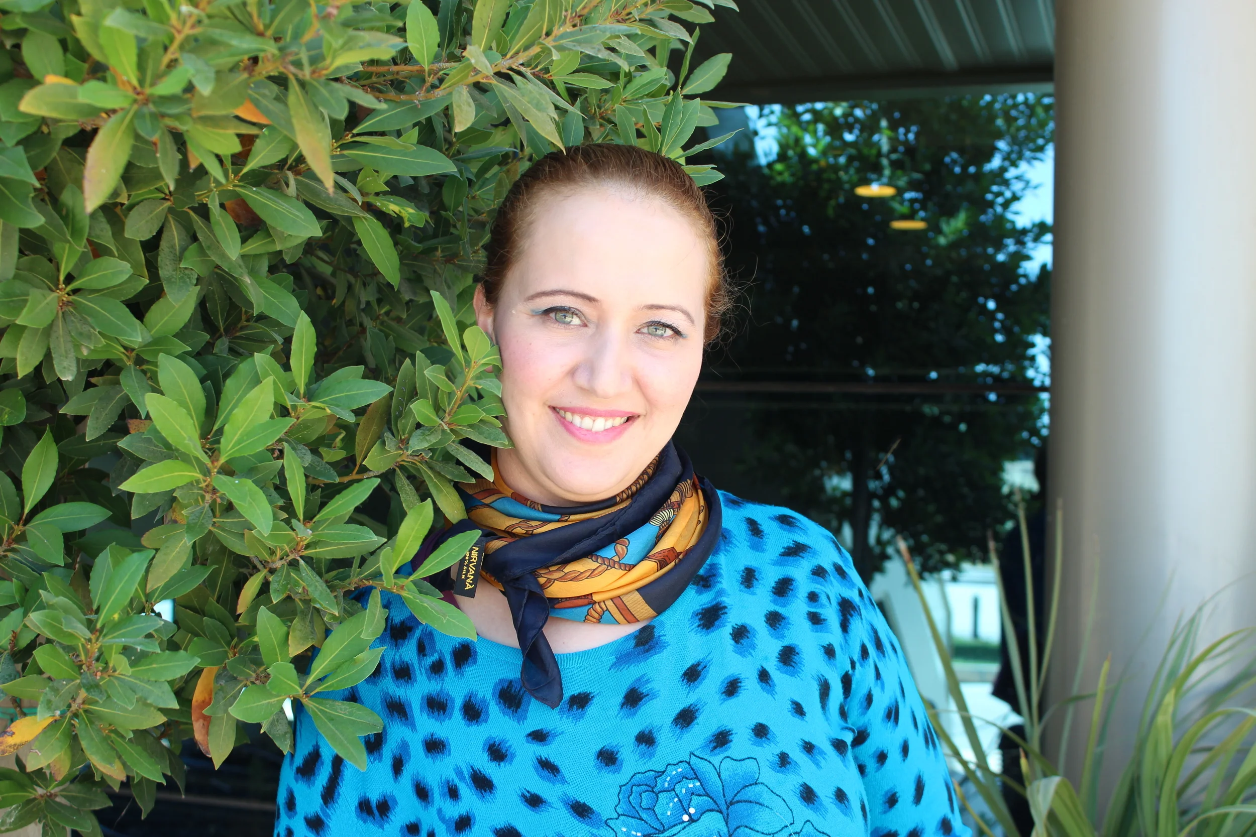 Ekram Alzou'bi. Photograph by Edwina Toohey