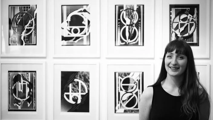 Sydney artist Georgia Hill exhibited her typographical works as part of Amman's 2016 Design Week.