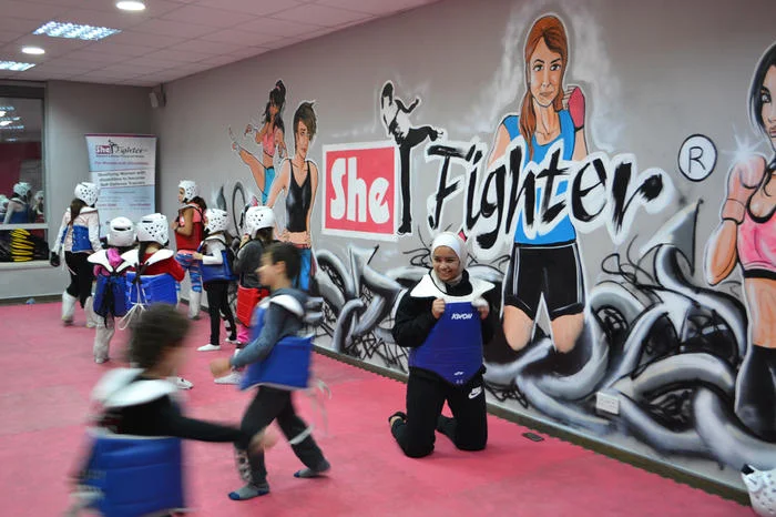 She Fighter also holds classes for young girls and boys.