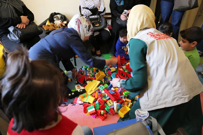 Lego can be useful as a way of engaging those who have suffered trauma.
