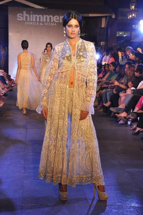 Modern Indian fusion-wear.