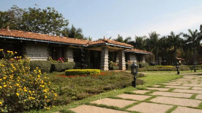 Issac Mathai's Ayurvedic clinic in Bangalore.