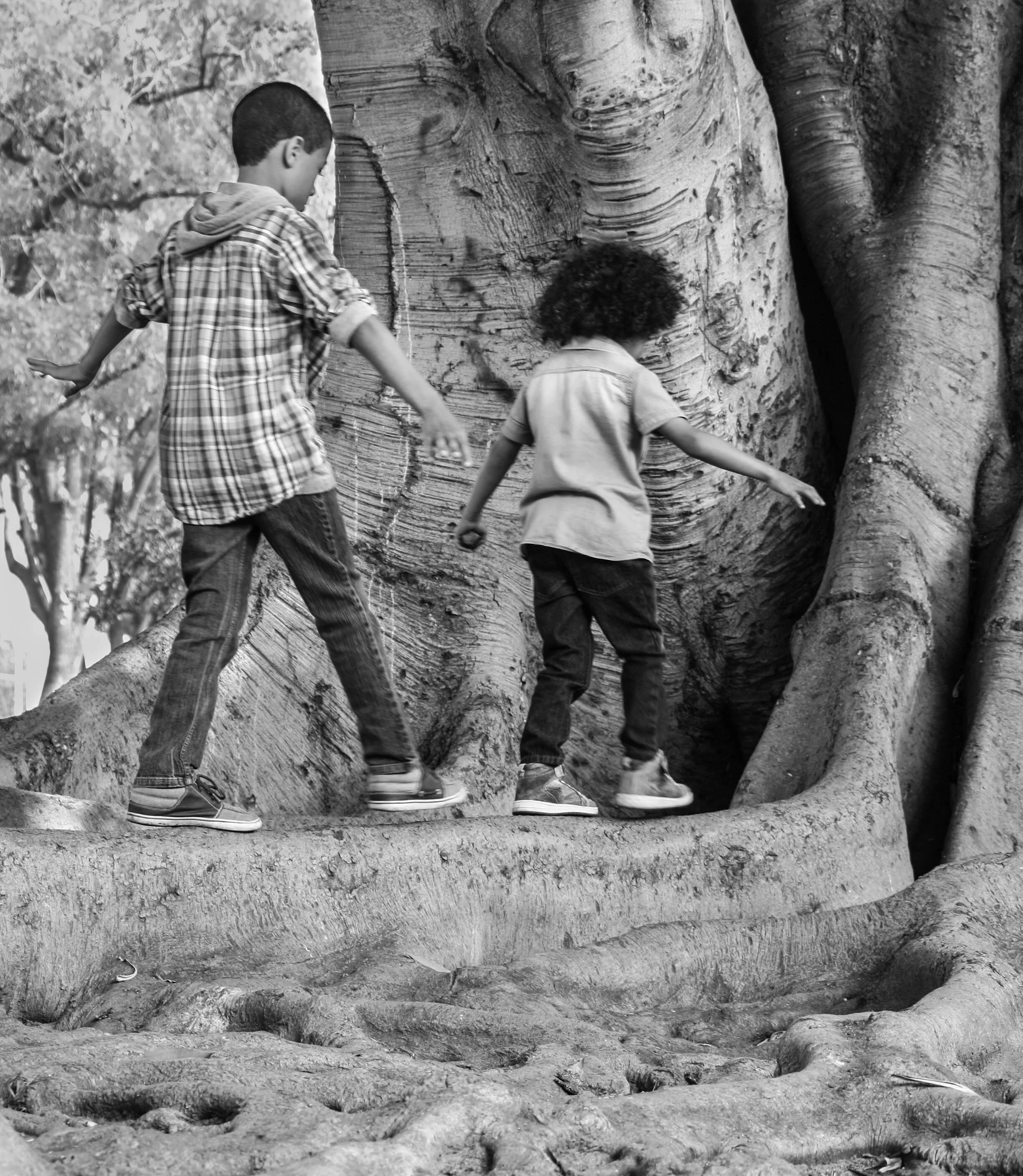 CJ & Jaden Balancing b&wLR.jpg