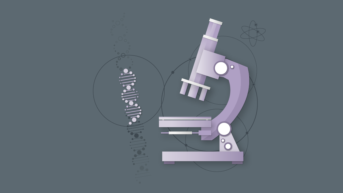 Microscope infographic