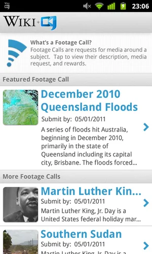 Mobile App ( wiki CG ) 