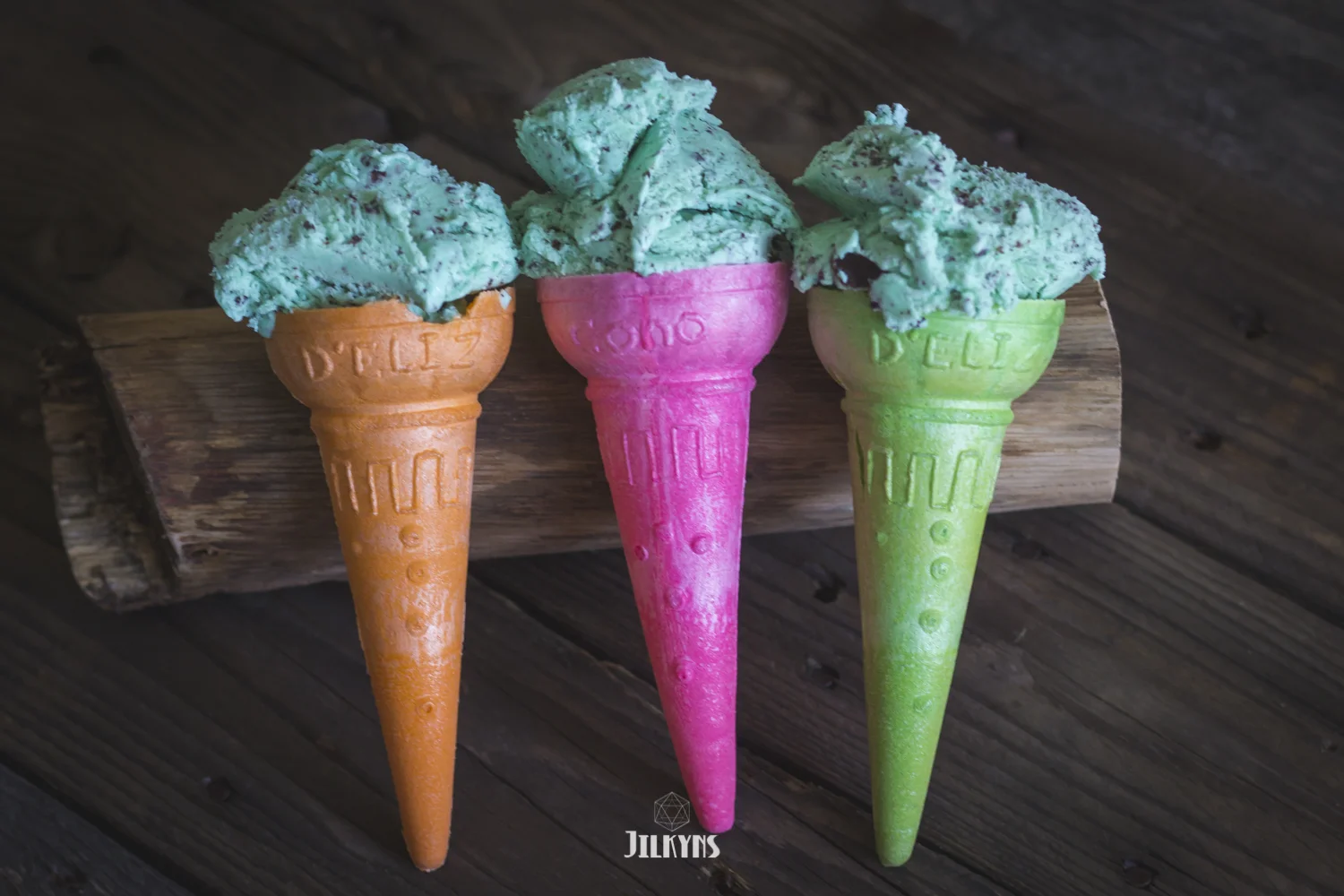 Mint ice cream photo by Jilkyns