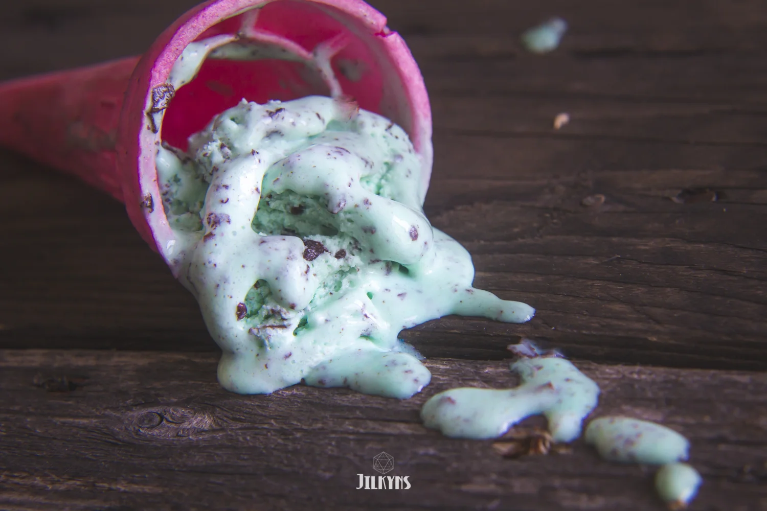 Mint ice cream photo by Jilkyns
