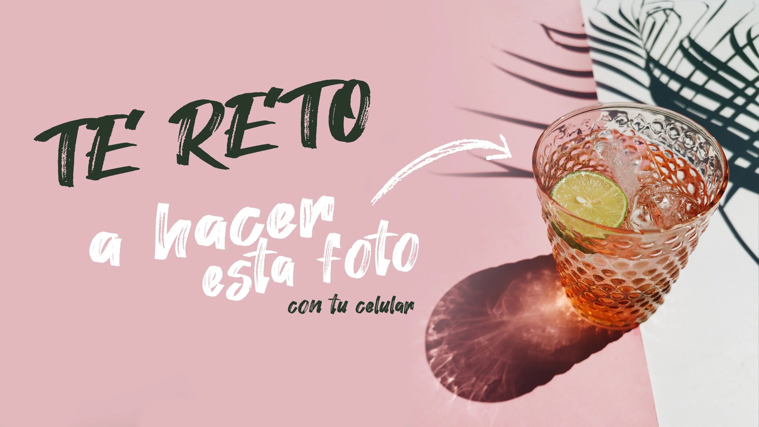 Fotografía de bebidas con celular y luz natural // EN CASA