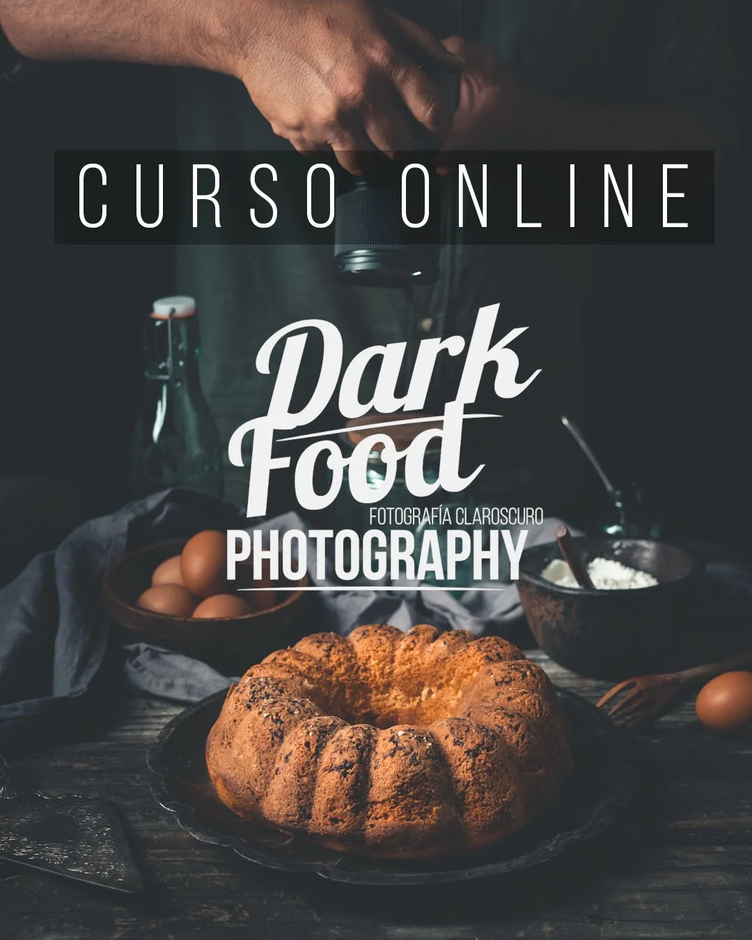 Curso de iluminación Dark Food Photography