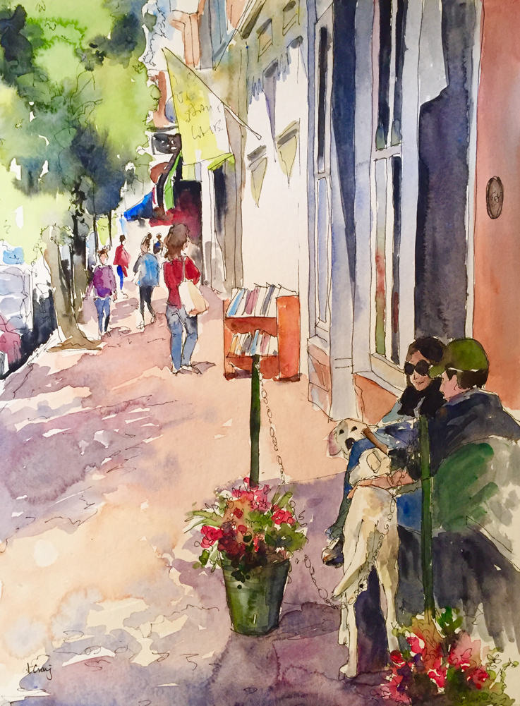 "Visit Downtown Fredericksburg" by Laura Craig