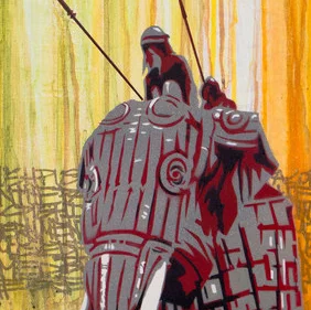 Elephant Riders Limited Edition Giclee Print