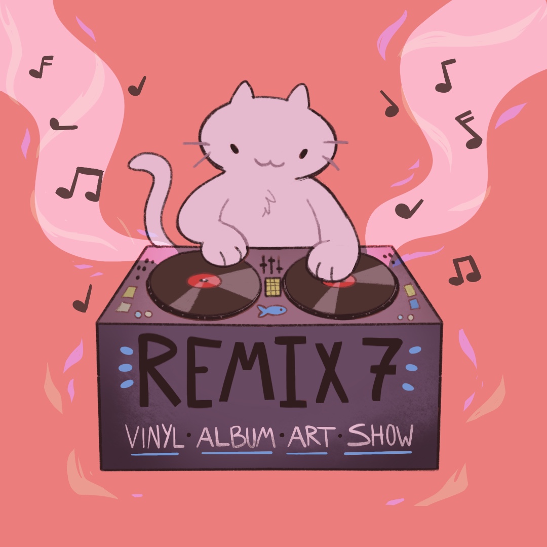 Call for Artists: Remixed 8 Vinyl Record Show — Ponshop Studio and