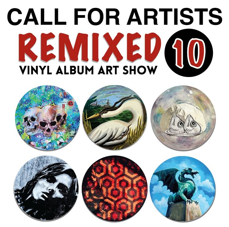 It&rsquo;s Back! Call for Artists: The 10th Annual &ldquo;Remixed&rdquo; Vinyl Show is seeking talented artists to put their work down on wax.  We&rsquo;ve rescued stacks of old 12&rdquo; vinyl records, wiped the dust off and, with the artists help, 