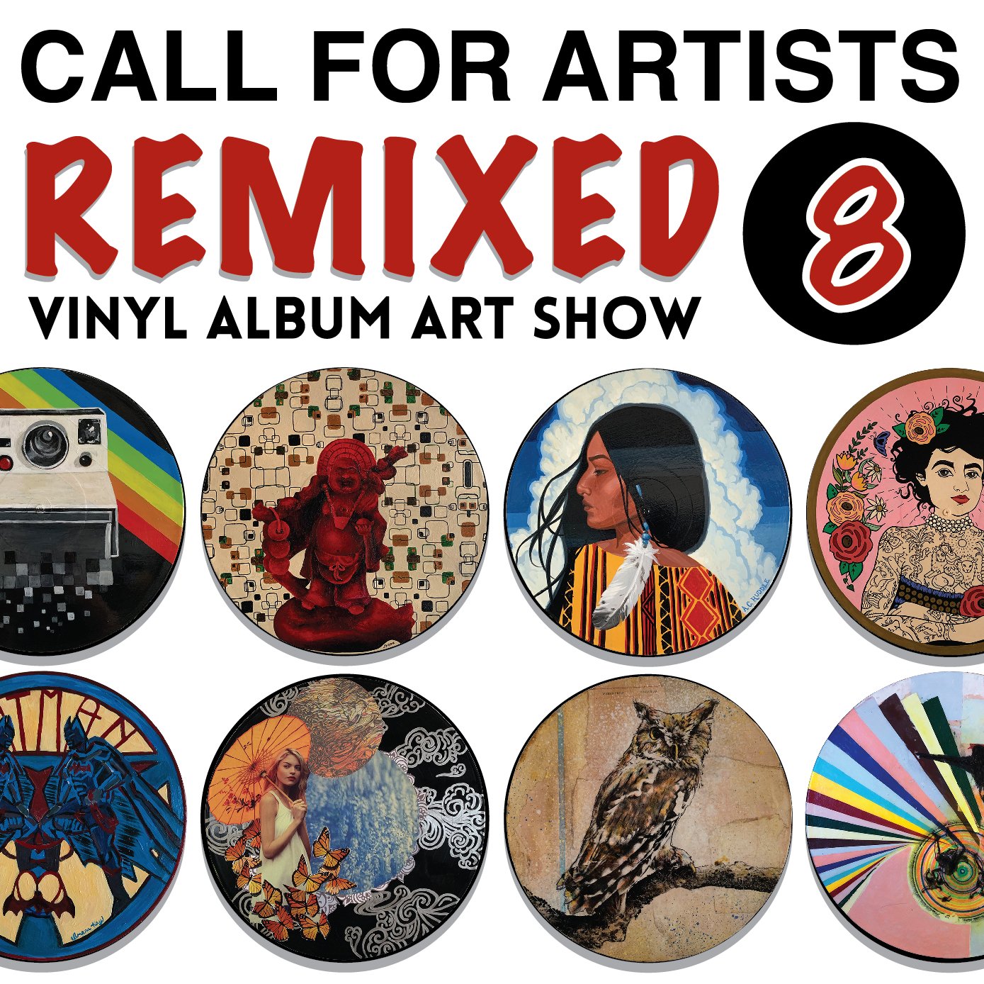 Call for Artists: Remixed 8 Vinyl Record Show — Ponshop Studio and Gallery