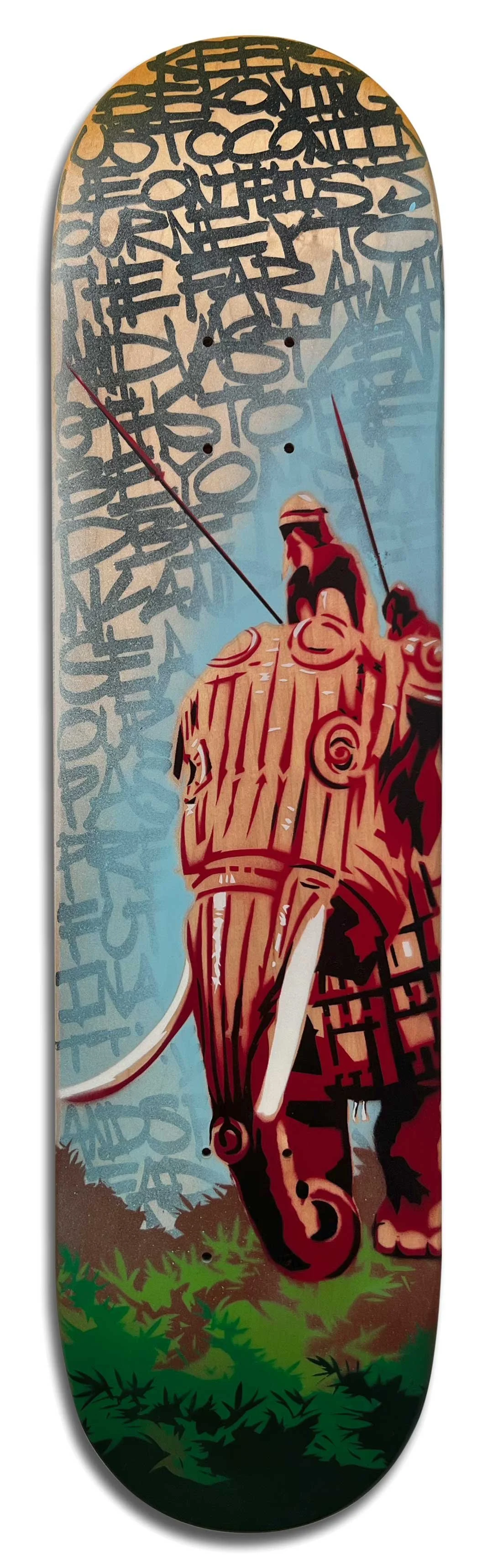 Elephant Riders Skateboard #4
