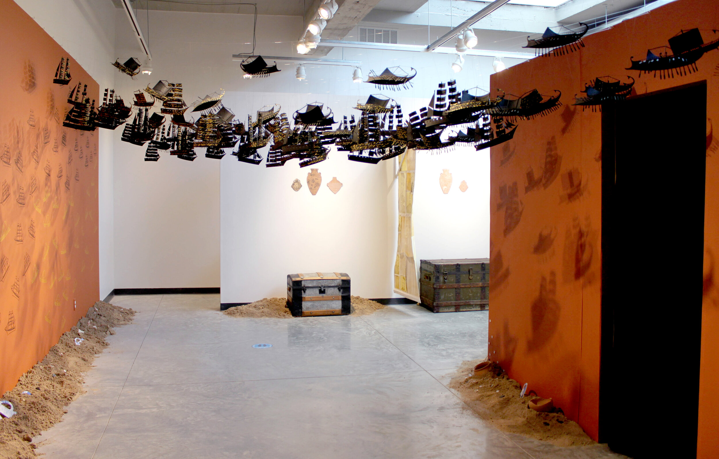 Cut Paper Boats, Gallery View