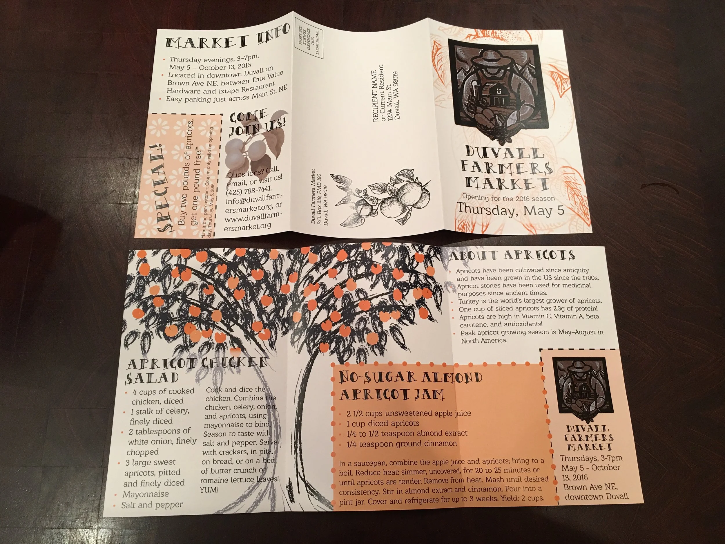 Farmers Market Brochure || Full Piece