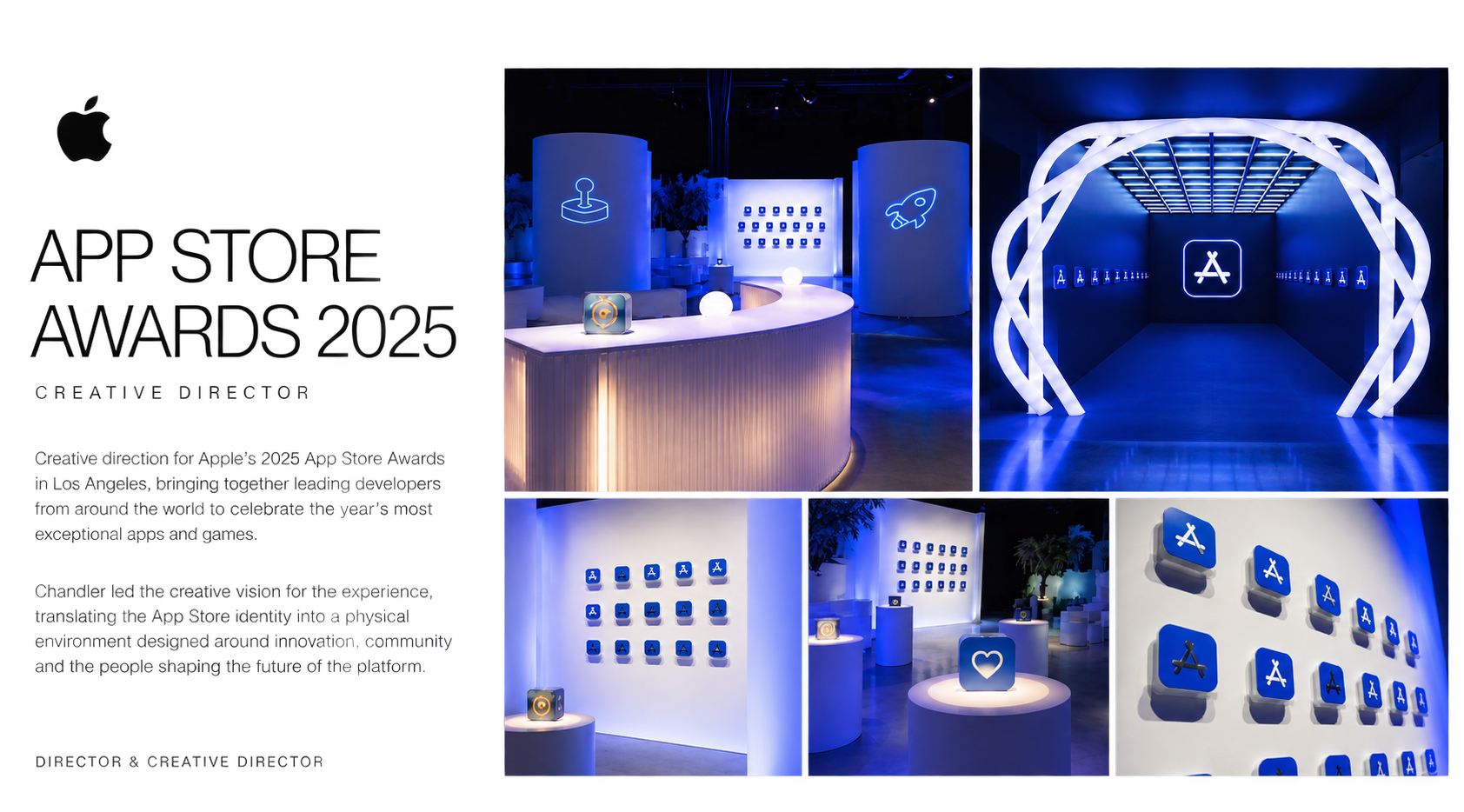 apple app store awards - chandler lass creative director