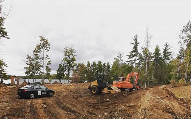 #golega. Getting set for a new custom build, executing a design from @passive_design to deliver a modest dwelling with big ideas. #tiliabuilders #queenscounty #novascotia