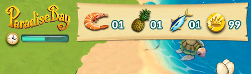 Paradise Bay - Playable Ad - UI Layout